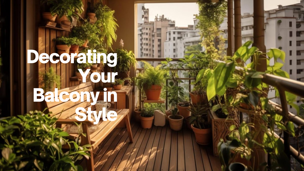Big Balcony Decoration Ideas: Transforming Your Apartment’s Outdoor Haven