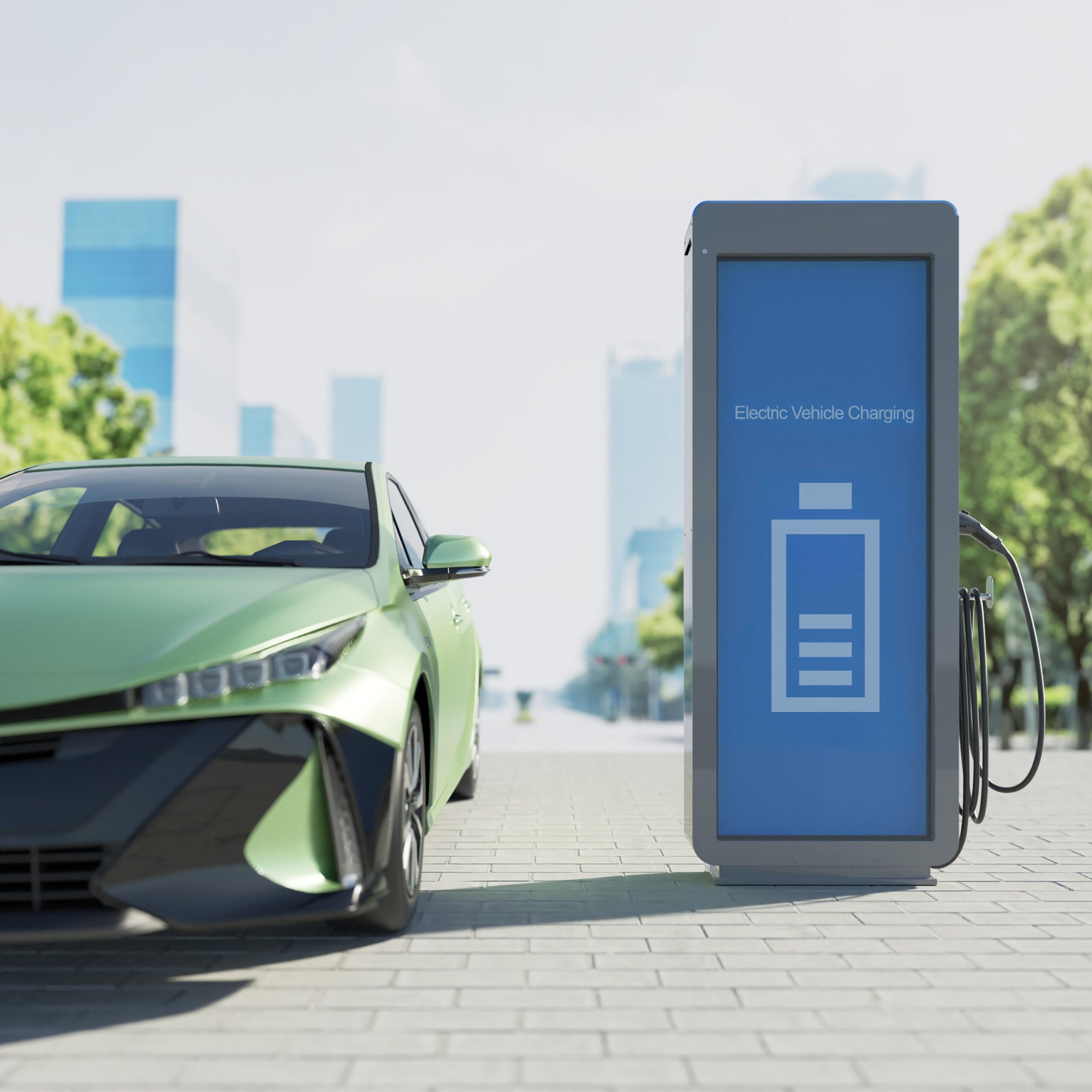 Do EV Charging Stations Make Flats More Valuable?