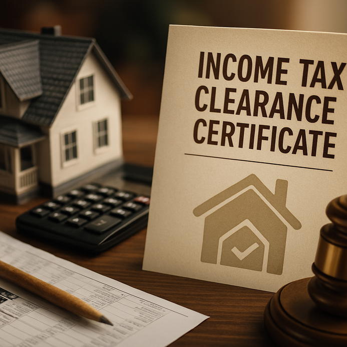 How to Get an Income Tax Clearance Certificate for Property Sale