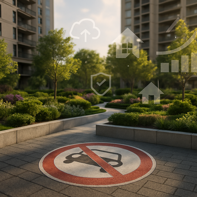 Podium Level In Building: Discover Zero Vehicle Movement Now